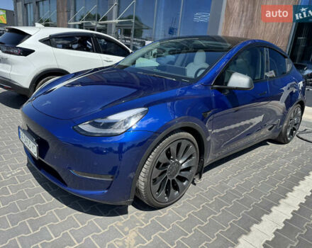 Синій Тесла Model Y, об'ємом двигуна 0 л та пробігом 70 тис. км за 25000 $, фото 33 на Automoto.ua