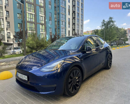 Синій Тесла Model Y, об'ємом двигуна 0 л та пробігом 35 тис. км за 25900 $, фото 2 на Automoto.ua