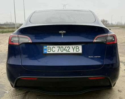 Синий Тесла Model Y, объемом двигателя 0 л и пробегом 100 тыс. км за 21400 $, фото 13 на Automoto.ua