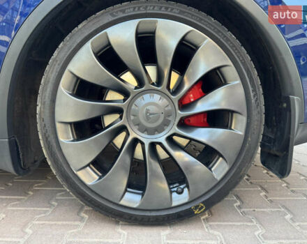 Синій Тесла Model Y, об'ємом двигуна 0 л та пробігом 28 тис. км за 24400 $, фото 19 на Automoto.ua