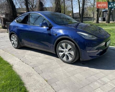 Синий Тесла Model Y, объемом двигателя 0 л и пробегом 115 тыс. км за 22800 $, фото 5 на Automoto.ua