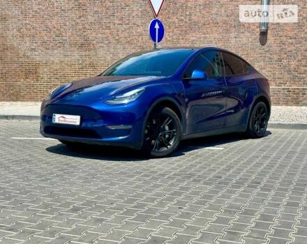 Синій Тесла Model Y, об'ємом двигуна 0 л та пробігом 80 тис. км за 31999 $, фото 3 на Automoto.ua