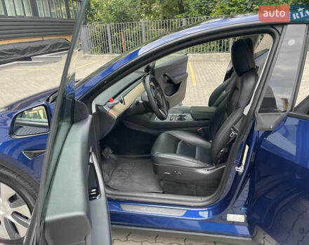 Синий Тесла Model Y, объемом двигателя 0 л и пробегом 35 тыс. км за 24000 $, фото 16 на Automoto.ua