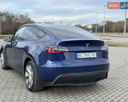 Синий Тесла Model Y, объемом двигателя 0 л и пробегом 83 тыс. км за 23800 $, фото 6 на Automoto.ua