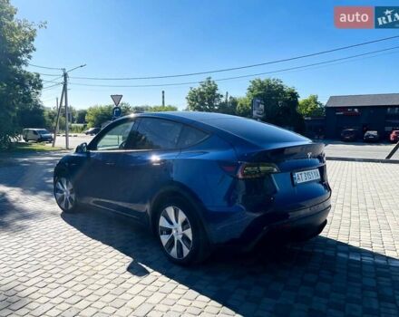 Синий Тесла Model Y, объемом двигателя 0 л и пробегом 76 тыс. км за 23200 $, фото 3 на Automoto.ua