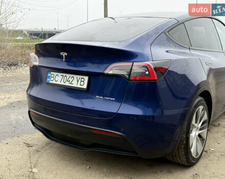 Синий Тесла Model Y, объемом двигателя 0 л и пробегом 100 тыс. км за 21400 $, фото 14 на Automoto.ua