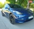 Синий Тесла Model Y, объемом двигателя 0 л и пробегом 65 тыс. км за 25000 $, фото 1 на Automoto.ua