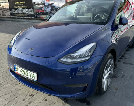 Синій Тесла Model Y, об'ємом двигуна 0 л та пробігом 51 тис. км за 23499 $, фото 2 на Automoto.ua