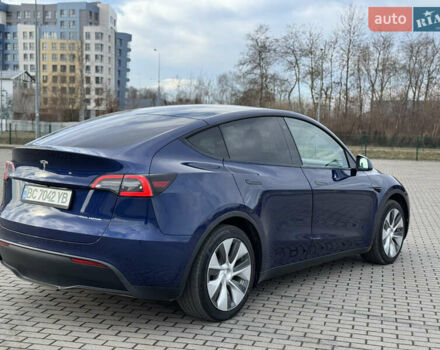 Синий Тесла Model Y, объемом двигателя 0 л и пробегом 83 тыс. км за 23800 $, фото 10 на Automoto.ua