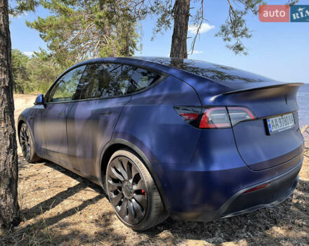 Синий Тесла Model Y, объемом двигателя 0 л и пробегом 75 тыс. км за 25000 $, фото 4 на Automoto.ua