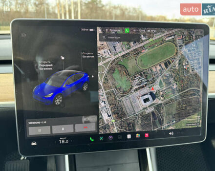 Синий Тесла Model Y, объемом двигателя 0 л и пробегом 83 тыс. км за 23800 $, фото 37 на Automoto.ua