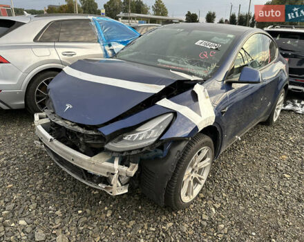 Синий Тесла Model Y, объемом двигателя 0 л и пробегом 186 тыс. км за 16000 $, фото 1 на Automoto.ua