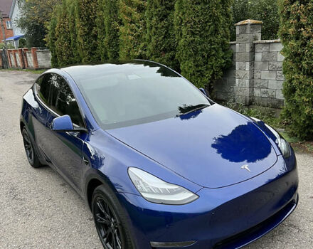 Синій Тесла Model Y, об'ємом двигуна 0 л та пробігом 32 тис. км за 58000 $, фото 69 на Automoto.ua