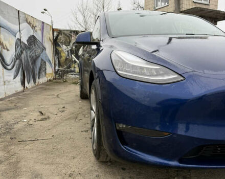 Синий Тесла Model Y, объемом двигателя 0 л и пробегом 100 тыс. км за 21400 $, фото 3 на Automoto.ua