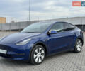 Синий Тесла Model Y, объемом двигателя 0 л и пробегом 83 тыс. км за 23800 $, фото 1 на Automoto.ua