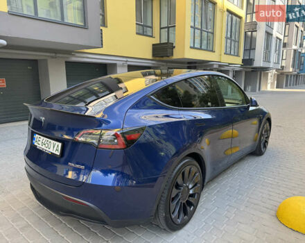 Синій Тесла Model Y, об'ємом двигуна 0 л та пробігом 35 тис. км за 25900 $, фото 6 на Automoto.ua