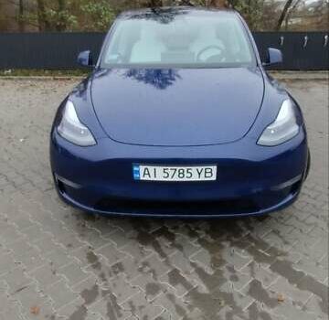 Синий Тесла Model Y, объемом двигателя 0 л и пробегом 261 тыс. км за 19600 $, фото 24 на Automoto.ua