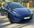 Синий Тесла Model Y, объемом двигателя 0 л и пробегом 94 тыс. км за 24000 $, фото 4 на Automoto.ua
