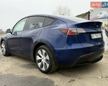 Синий Тесла Model Y, объемом двигателя 0 л и пробегом 100 тыс. км за 21400 $, фото 12 на Automoto.ua