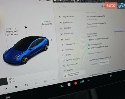 Синий Тесла Model Y, объемом двигателя 0 л и пробегом 104 тыс. км за 20500 $, фото 21 на Automoto.ua