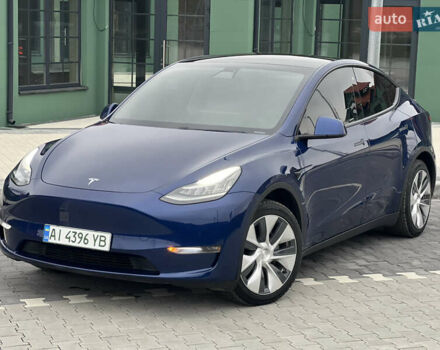 Синій Тесла Model Y, об'ємом двигуна 0 л та пробігом 111 тис. км за 24500 $, фото 1 на Automoto.ua