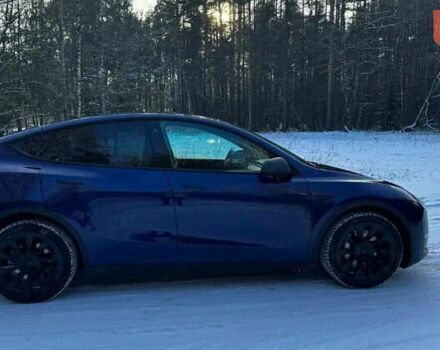 Синий Тесла Model Y, объемом двигателя 0 л и пробегом 55 тыс. км за 28000 $, фото 7 на Automoto.ua
