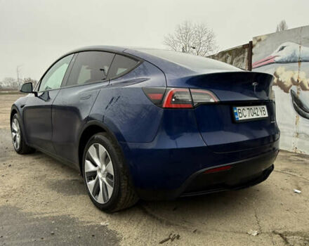 Синий Тесла Model Y, объемом двигателя 0 л и пробегом 100 тыс. км за 21400 $, фото 11 на Automoto.ua