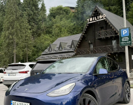 Синій Тесла Model Y, об'ємом двигуна 0 л та пробігом 28 тис. км за 24400 $, фото 4 на Automoto.ua