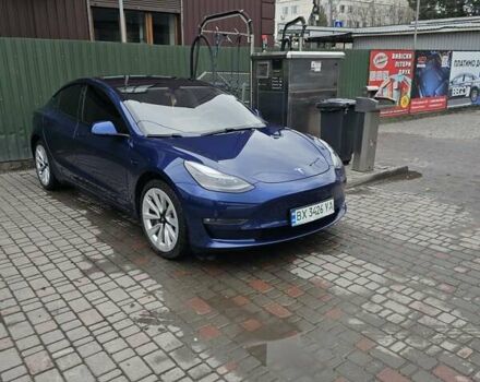 Синий Тесла Model Y, объемом двигателя 0 л и пробегом 104 тыс. км за 20500 $, фото 14 на Automoto.ua