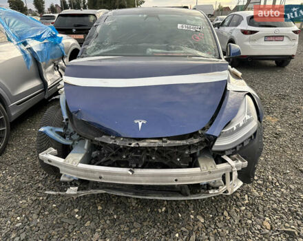 Синий Тесла Model Y, объемом двигателя 0 л и пробегом 186 тыс. км за 16000 $, фото 2 на Automoto.ua