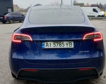 Синий Тесла Model Y, объемом двигателя 0 л и пробегом 261 тыс. км за 19600 $, фото 13 на Automoto.ua