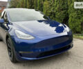 Синий Тесла Model Y, объемом двигателя 0 л и пробегом 32 тыс. км за 58000 $, фото 17 на Automoto.ua