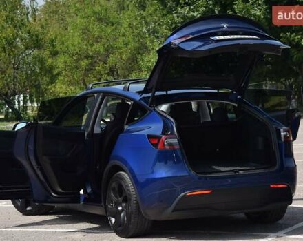 Синий Тесла Model Y, объемом двигателя 0 л и пробегом 81 тыс. км за 25499 $, фото 19 на Automoto.ua