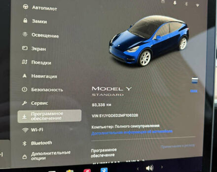 Синий Тесла Model Y, объемом двигателя 0 л и пробегом 93 тыс. км за 18800 $, фото 8 на Automoto.ua