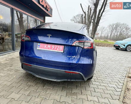 Синій Тесла Model Y, об'ємом двигуна 0 л та пробігом 44 тис. км за 23500 $, фото 18 на Automoto.ua