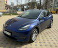 Синий Тесла Model Y, объемом двигателя 0 л и пробегом 35 тыс. км за 22500 $, фото 1 на Automoto.ua