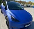 Синий Тесла Model Y, объемом двигателя 0 л и пробегом 59 тыс. км за 23999 $, фото 1 на Automoto.ua