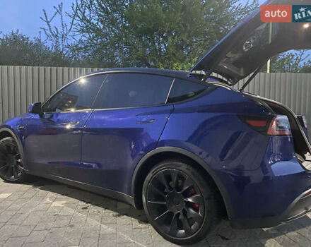Синій Тесла Model Y, об'ємом двигуна 0 л та пробігом 190 тис. км за 22300 $, фото 15 на Automoto.ua