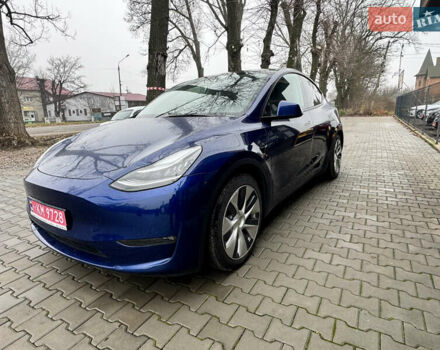 Синій Тесла Model Y, об'ємом двигуна 0 л та пробігом 44 тис. км за 23500 $, фото 6 на Automoto.ua