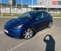 Синий Тесла Model Y, объемом двигателя 0 л и пробегом 45 тыс. км за 25500 $, фото 1 на Automoto.ua