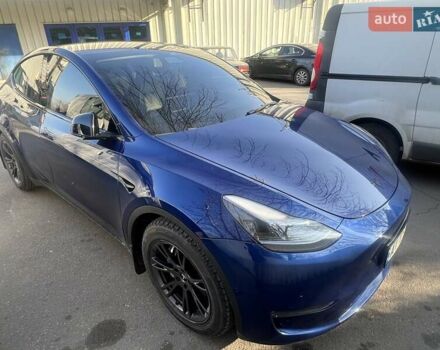 Синий Тесла Model Y, объемом двигателя 0 л и пробегом 101 тыс. км за 23999 $, фото 17 на Automoto.ua