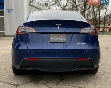 Синий Тесла Model Y, объемом двигателя 0 л и пробегом 130 тыс. км за 23500 $, фото 5 на Automoto.ua