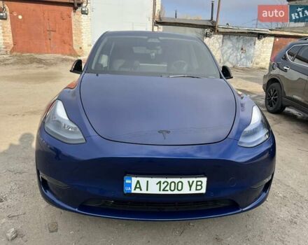 Синий Тесла Model Y, объемом двигателя 0 л и пробегом 101 тыс. км за 23999 $, фото 14 на Automoto.ua