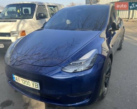 Синий Тесла Model Y, объемом двигателя 0 л и пробегом 101 тыс. км за 23999 $, фото 15 на Automoto.ua