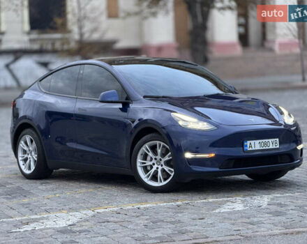 Тесла Model Y 2021 в Харькове на Automoto.ua Синий Тесла Model Y, объемом двигателя 0 л и пробегом 113 тыс. км за 21200 $, фото 15 на Automoto.ua