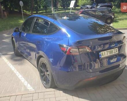 Синий Тесла Model Y, объемом двигателя 0 л и пробегом 86 тыс. км за 21800 $, фото 4 на Automoto.ua