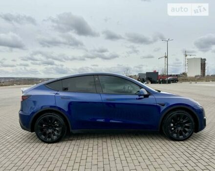 Синий Тесла Model Y, объемом двигателя 0 л и пробегом 28 тыс. км за 38555 $, фото 9 на Automoto.ua