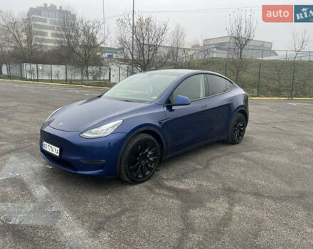 Синий Тесла Model Y, объемом двигателя 0 л и пробегом 125 тыс. км за 25997 $, фото 25 на Automoto.ua