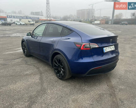Синий Тесла Model Y, объемом двигателя 0 л и пробегом 125 тыс. км за 25997 $, фото 24 на Automoto.ua