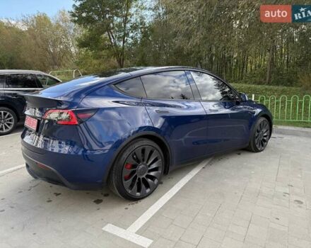 Синий Тесла Model Y, объемом двигателя 0 л и пробегом 86 тыс. км за 25900 $, фото 47 на Automoto.ua